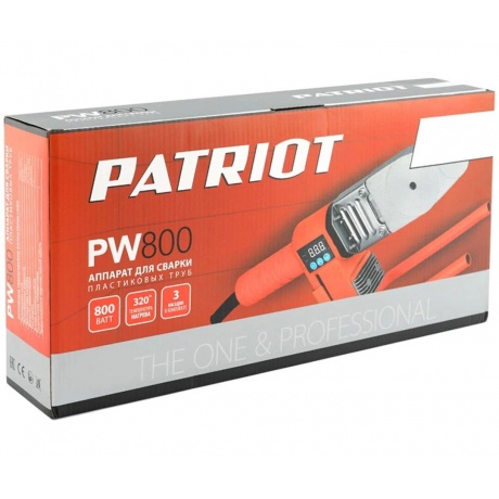 Аппарат для сварки пластиковых труб Patriot PW 800 170302015 - фото 9