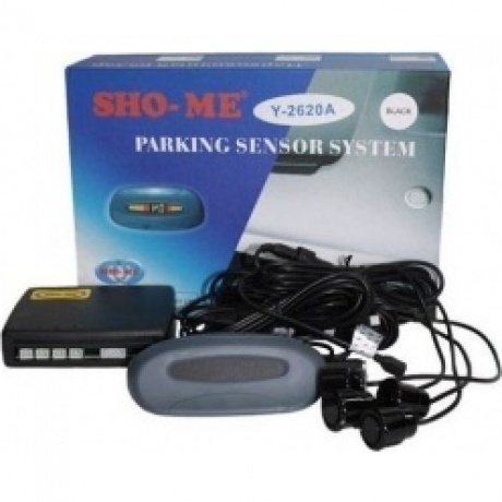 Парктроник Sho-Me Y-2620 Black (4 датчика задняя индикация, 22мм) - фото 2