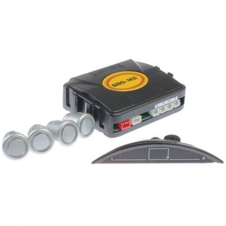 Парктроник Sho-Me Y-2616N04 Silver LED сенсор цв дисплей 22мм 1771₽