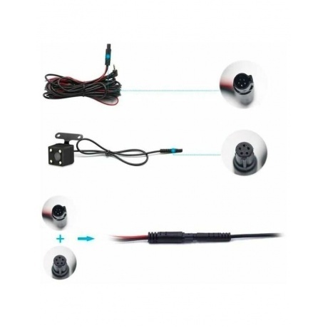 Камера заднего вида Eplutus для D84 D86 D88 D87 - фото 4