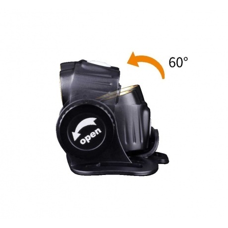 Фонарь светодиодный налобный Fenix HM65R, 1400 лм, аккумулятор - фото 5