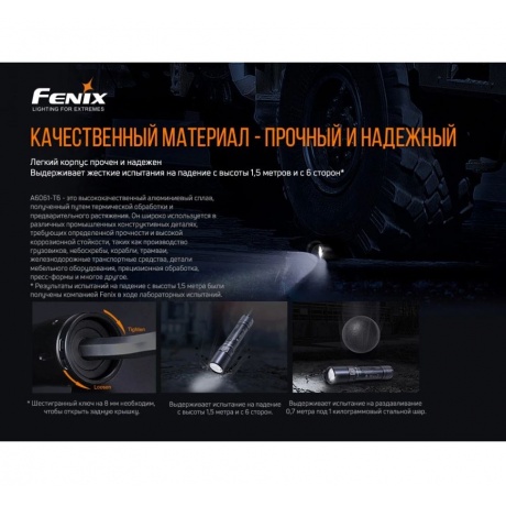 Фонарь Fenix WF30RE - фото 13