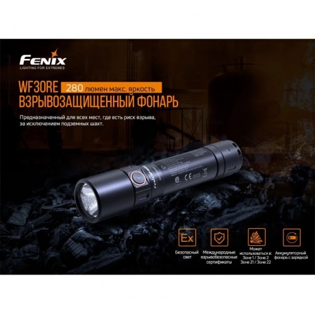 Фонарь Fenix WF30RE - фото 6