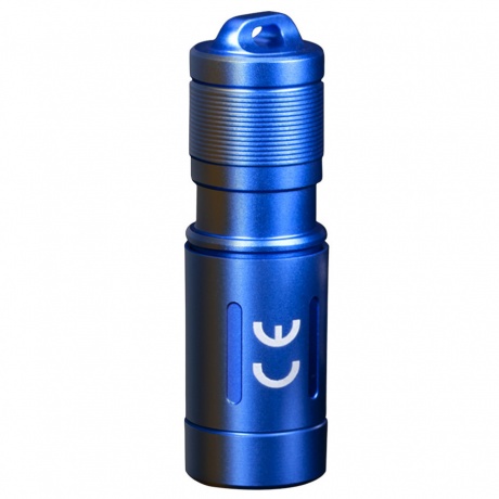 Фонарь-брелок светодиодный Fenix E02R, голубой, 200 лм, встроенный аккумулятор - фото 1