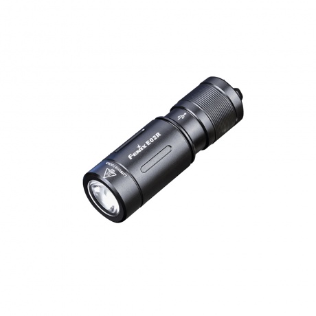 Фонарь-брелок светодиодный Fenix E02R, черный, 200 лм, встроенный аккумулятор - фото 1
