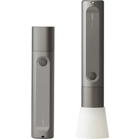 Фонарик HOTO Flashlight Fit (серый, QWSDT003) - фото 12