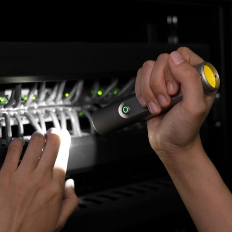 Фонарик HOTO Flashlight Fit (серый, QWSDT003) - фото 5