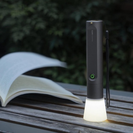 Фонарик HOTO Flashlight Fit (серый, QWSDT003) - фото 9