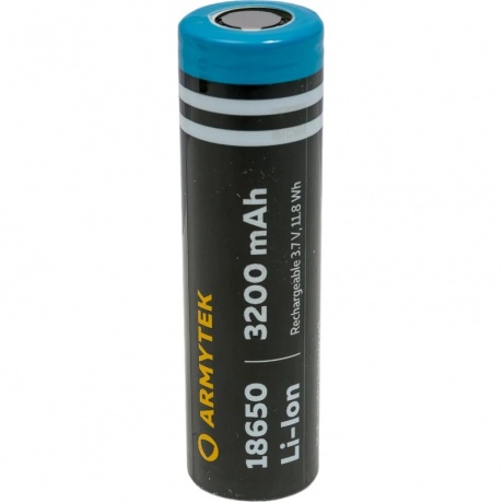 Аккумулятор незащищенный Armytek 18650 Li-Ion 3200 мАч