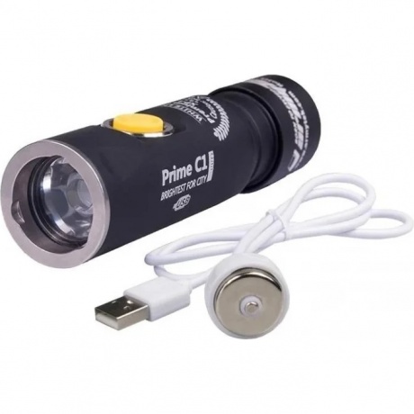 Фонарь Armytek Prime C1 Pro USB+18350, 1000 лм, холодный свет, аккумулятор