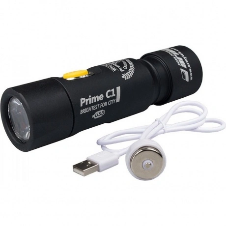 Фонарь Armytek Prime C1 Pro USB+18350, 930 лм, теплый свет, акку...