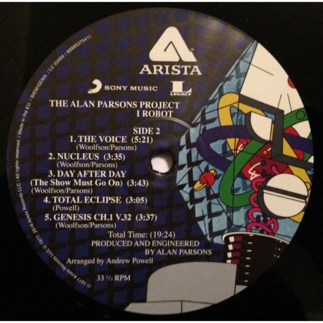 The Alan Parsons Project - I Robot (0889853754113) виниловая пластинка - фото 5