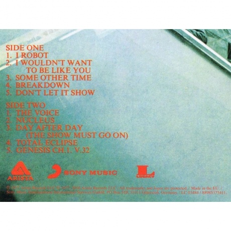 The Alan Parsons Project - I Robot (0889853754113) виниловая пластинка - фото 7