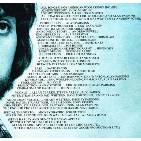 The Alan Parsons Project - I Robot (0889853754113) виниловая пластинка - фото 8