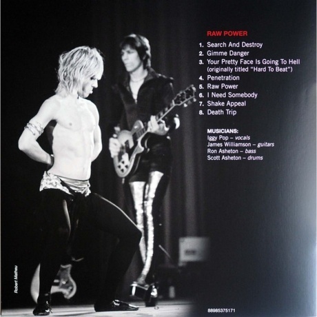 The Stooges - Raw Power (0889853751716) виниловая пластинка - фото 11