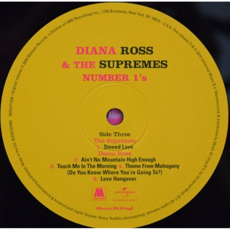 Diana Ross and The Supremes, No 1S (0600753576724) виниловая пластинка - фото 7