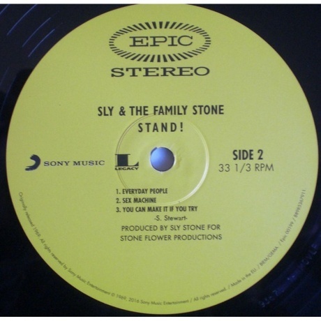 Sly &amp; The Family Stone - Stand! (0889853679119) виниловая пластинка - фото 4
