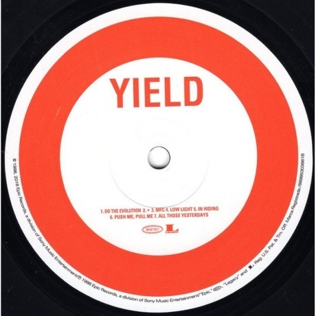 Pearl Jam, Yield (0889853036615) виниловая пластинка - фото 4
