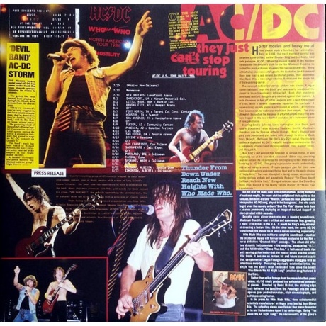 AC/DC - Who Made Who (5099751076919) виниловая пластинка - фото 3