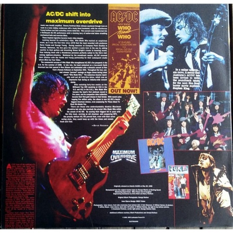 AC/DC - Who Made Who (5099751076919) виниловая пластинка - фото 4