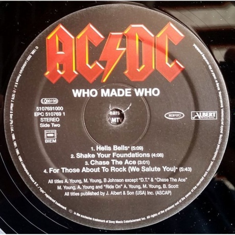 AC/DC - Who Made Who (5099751076919) виниловая пластинка - фото 6