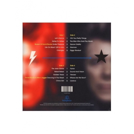 Виниловая пластинка Bowie, David, Legacy (The Very Best Of) (0190295918323) - фото 2