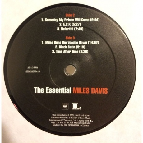Miles Davis - The Essential (0889853577415) виниловая пластинка - фото 8