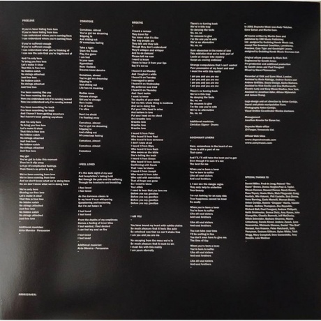 Depeche Mode - Exciter (0889853369317) виниловая пластинка - фото 6