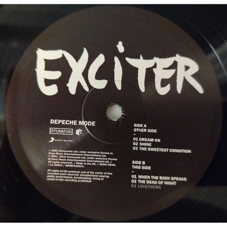 Depeche Mode - Exciter (0889853369317) виниловая пластинка - фото 9