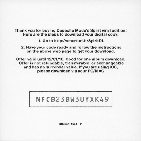 Depeche Mode - Spirit (0889854116514) виниловая пластинка - фото 8