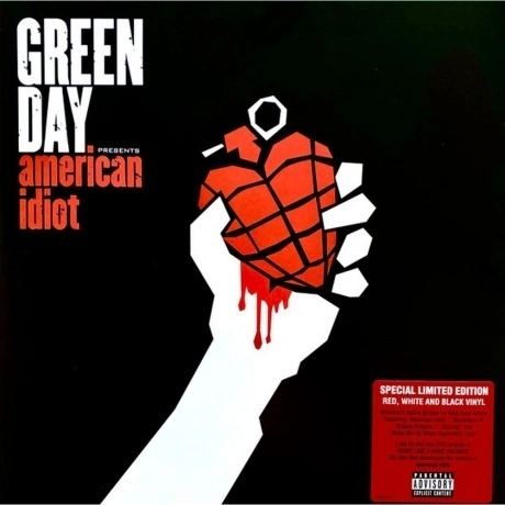 Green Day - American Idiot (Red, White & Black) (0093624922810) ...