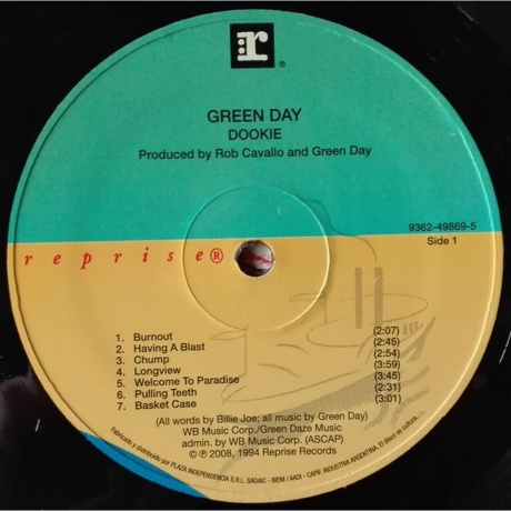 Green Day - Dookie (0093624986959) виниловая пластинка - фото 8