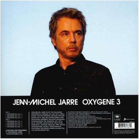 Виниловая пластинка Jarre, Jean-Michel, Oxygene 3 (0889853618811) - фото 2