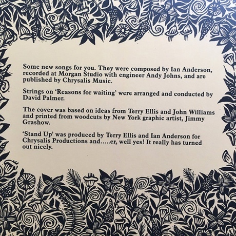 Jethro Tull - Stand Up (0190295932855) виниловая пластинка - фото 4