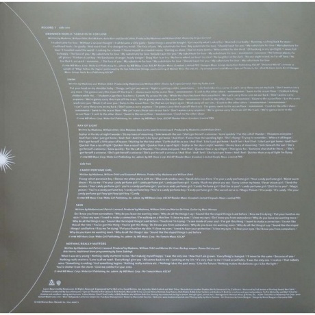 Madonna - Ray Of Light (0093624684718) виниловая пластинка - фото 5