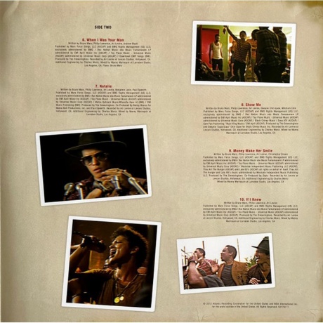 Bruno Mars - Unorthodox Jukebox (0075678761713) виниловая пластинка - фото 7