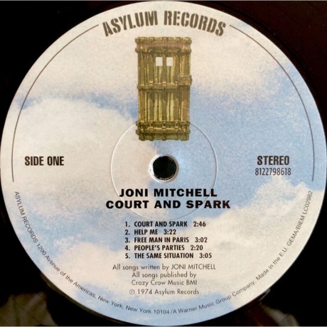 Joni Mitchell - Court and Spark (0081227986186) виниловая пластинка - фото 6