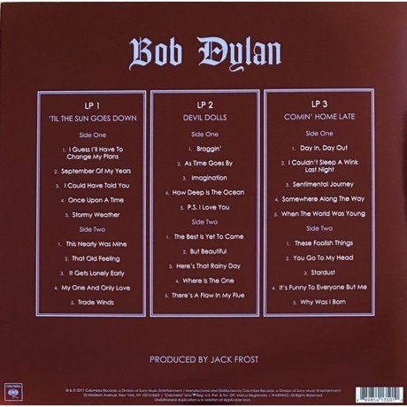 Dylan, Bob, Triplicate (0889854135010) виниловая пластинка - фото 2