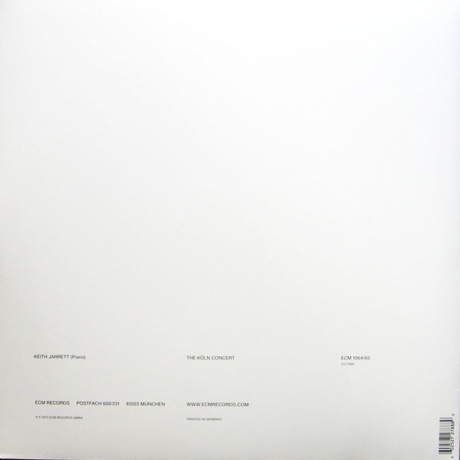 Keith Jarrett - The Koln Concert (0602527278889) виниловая пластинка - фото 4