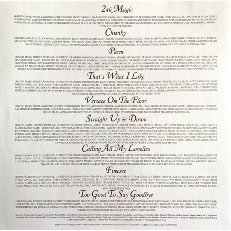 Bruno Mars - 24K Magic (0075678662720) виниловая пластинка - фото 8