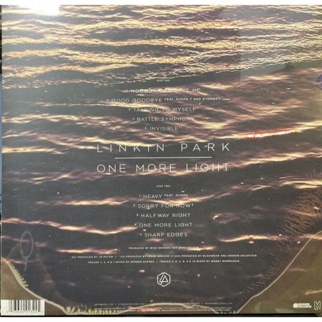 Linkin Park - One More Light (0093624913245) виниловая пластинка - фото 2