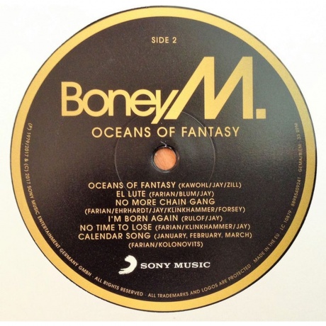 Boney M - Oceans Of Fantasy (0889854092412) виниловая пластинка - фото 4