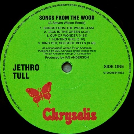 Jethro Tull - Songs From The Wood (0190295847852) виниловая пластинка - фото 3
