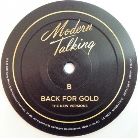 Modern Talking - Back For Gold (coloured) (0889854347017) виниловая пластинка - фото 4