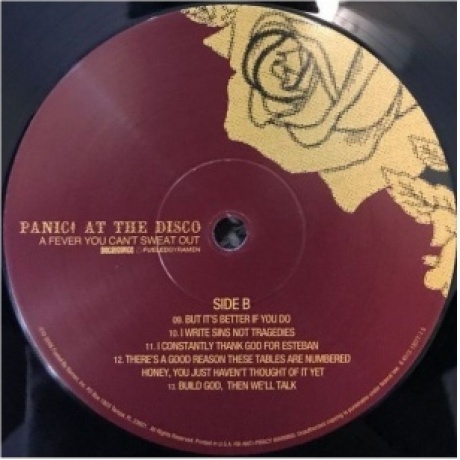 PANIC! At The Disco - A Fever You Can'T Sweat Out (0075678667626) виниловая пластинка - фото 9