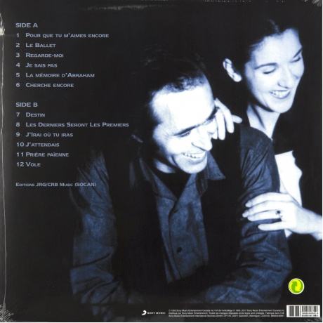 Dion, Celine, D'Eux (0889854495619) виниловая пластинка - фото 2