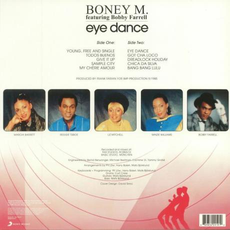 Виниловая Пластинка Boney M. Eye Dance - фото 2