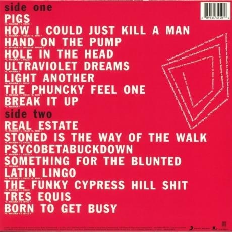 Cypress Hill, Cypress Hill (0889854344016) виниловая пластинка - фото 2