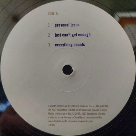 Depeche Mode - The Best Of (0889854513016) виниловая пластинка - фото 5