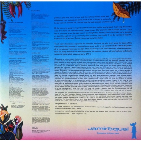 Jamiroquai - Emergency On Planet Earth (2Lp) (0889854538811) виниловая пластинка - фото 8